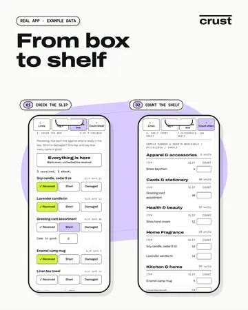 Count ad card 3 of 4: the app screen