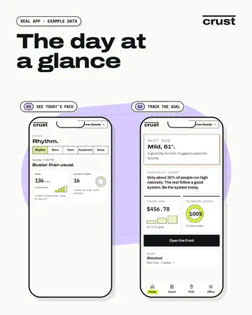 Rhythm ad card 3 of 4: the app screen