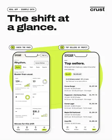 Rhythm ad card 3 of 4: the app screen